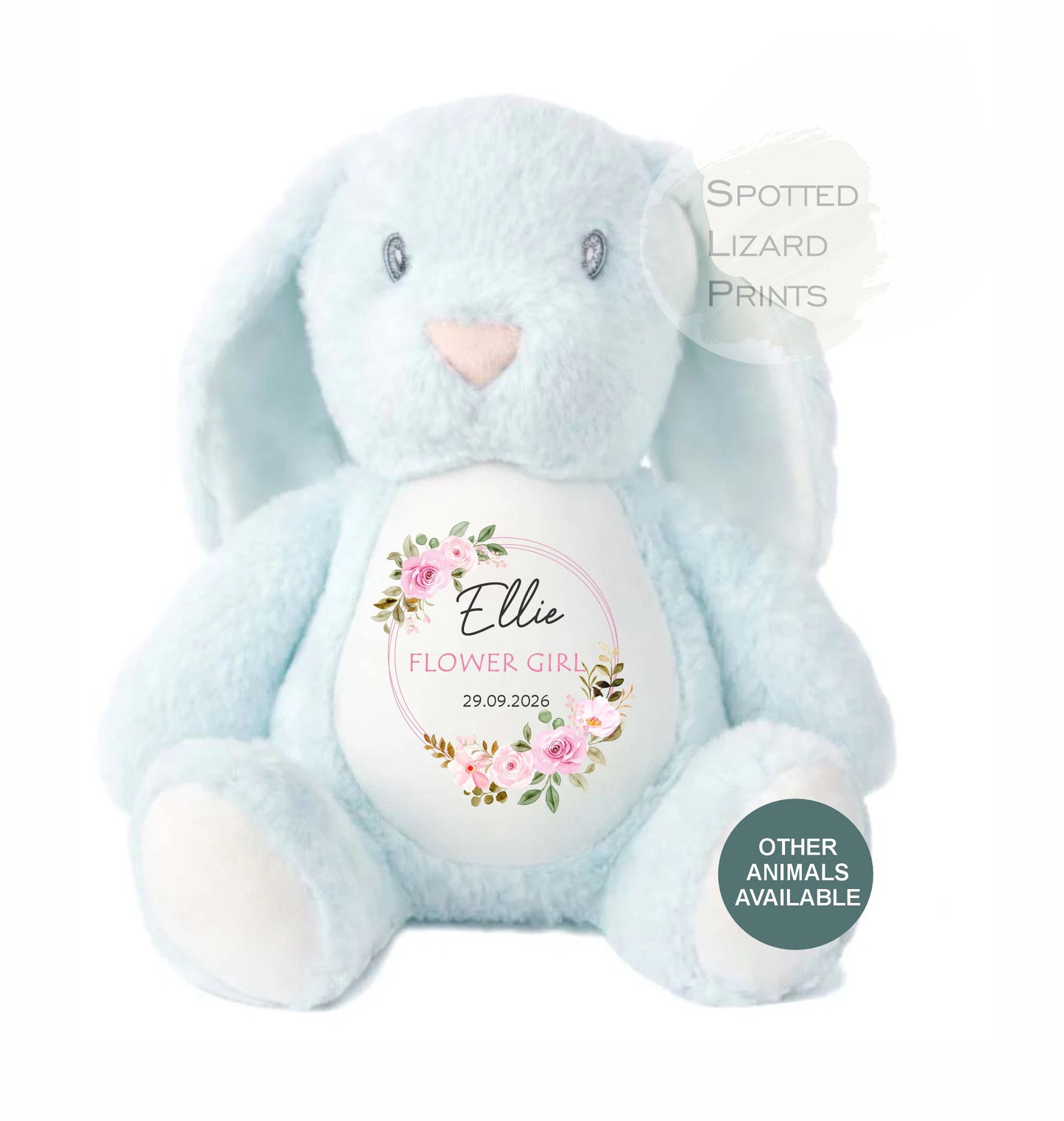 Personalised Flower Girl Teddy