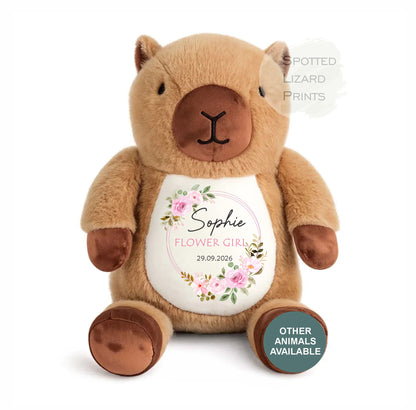 Personalised Flower Girl Teddy