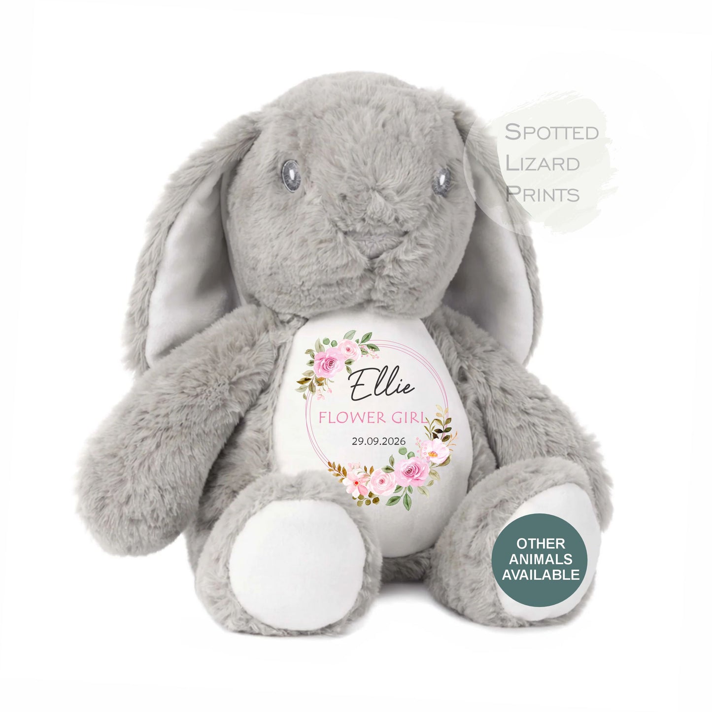 Personalised Flower Girl Teddy