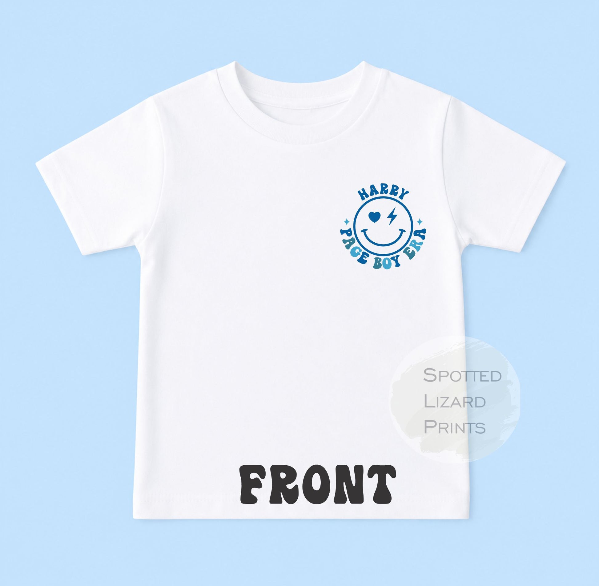 Personalised Page Boy Era Kids T-Shirt, Custom Name Wedding Shirts, Ring Bearer Outfit, Wedding Day Kids Tee, Page Boy Gift, Gift for Kids