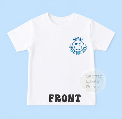 Personalised Page Boy Era Kids T-Shirt, Custom Name Wedding Shirts, Ring Bearer Outfit, Wedding Day Kids Tee, Page Boy Gift, Gift for Kids