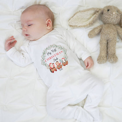 my first christmas baby clothing