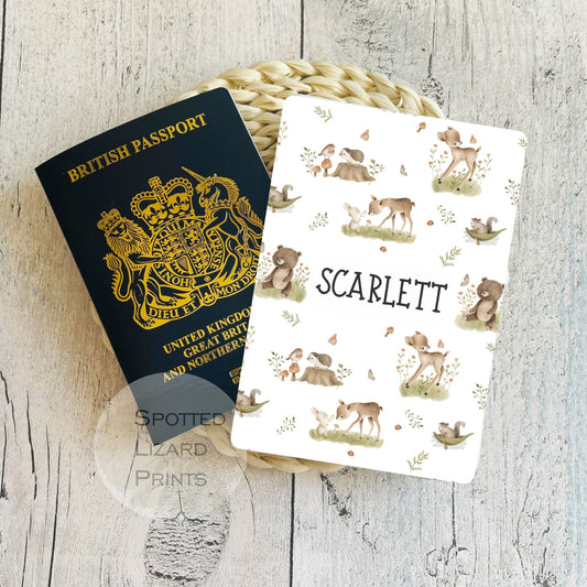 Baby's first Holiday Passport cover