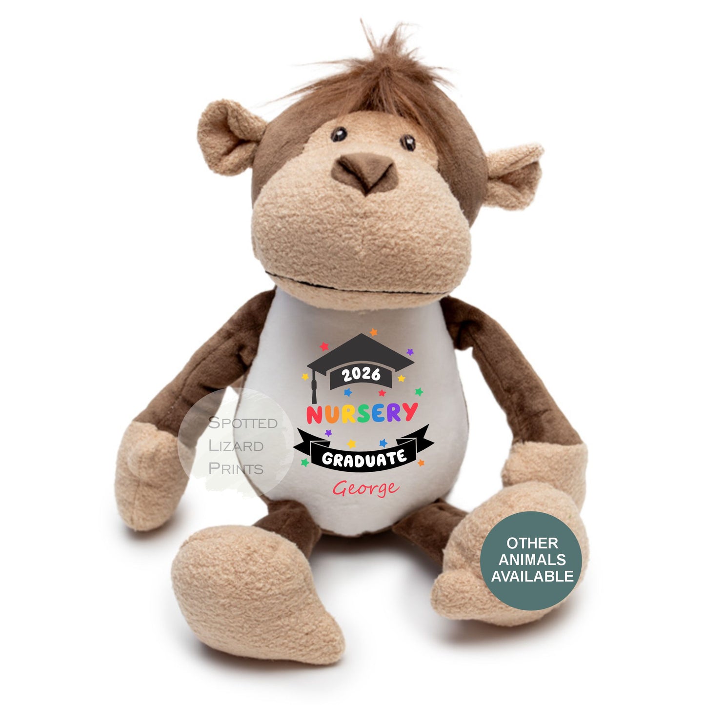 Personalised Graduation Soft Toy, Graduate Keepsake Teddy, Nursery Leaver, Preschool Leaver Teddy, Childminder Graduate, Graduation Gift 2026, Class of 2026