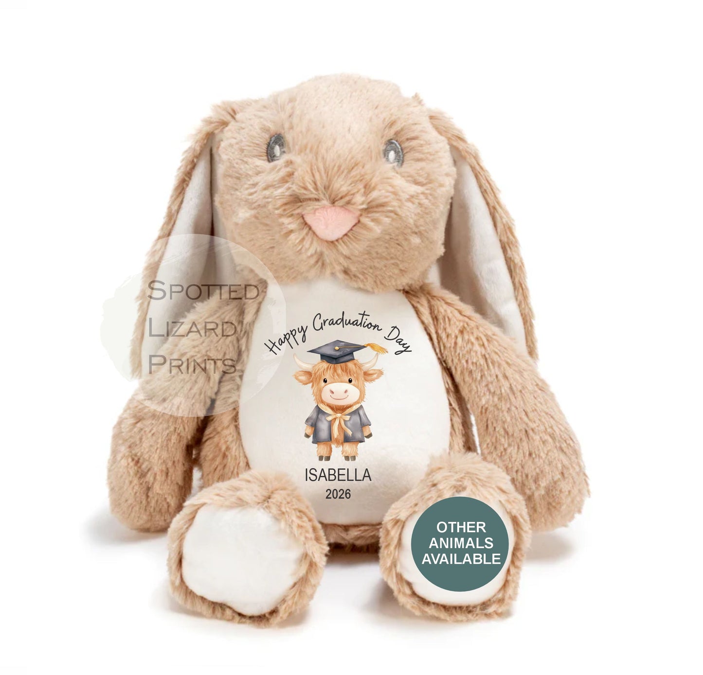 personalised graduation teddy