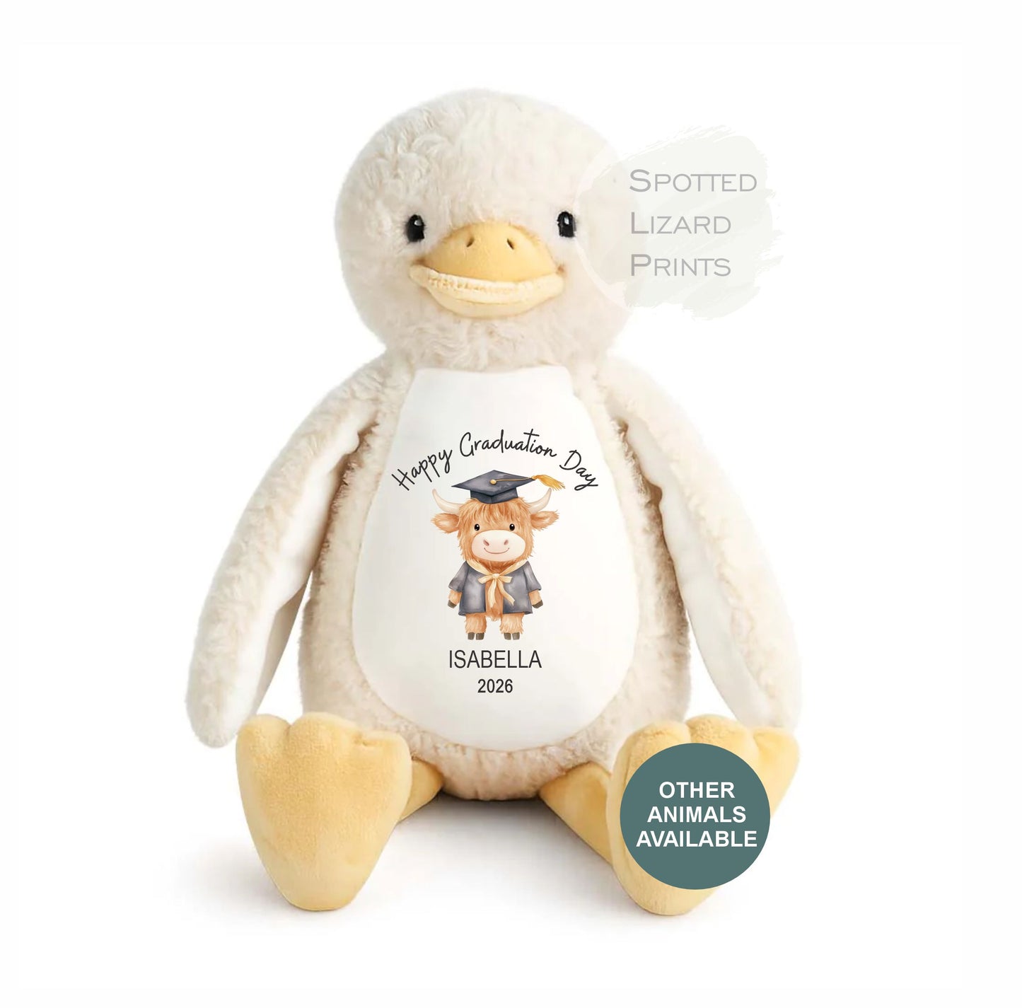 personalised graduation teddy