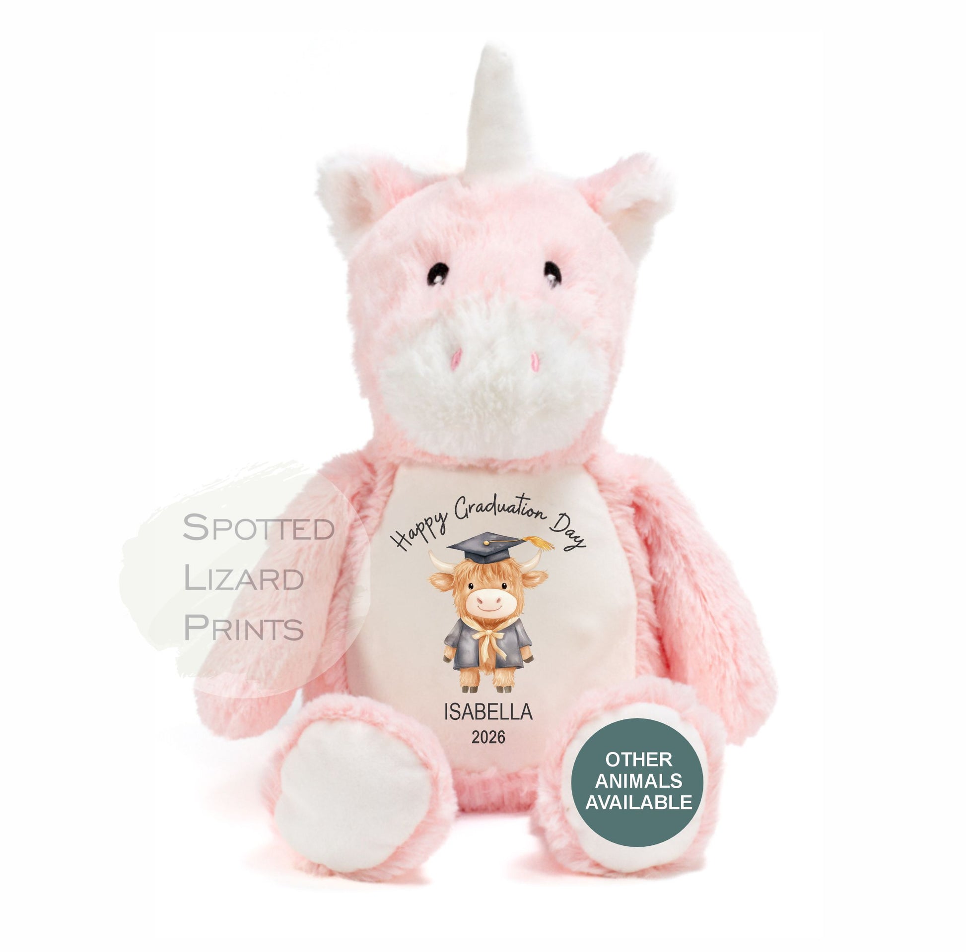 personalised graduation teddy