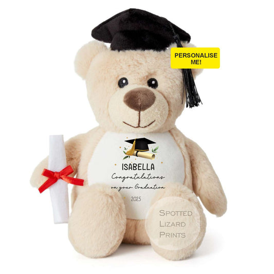 Personalised Graduation Bear