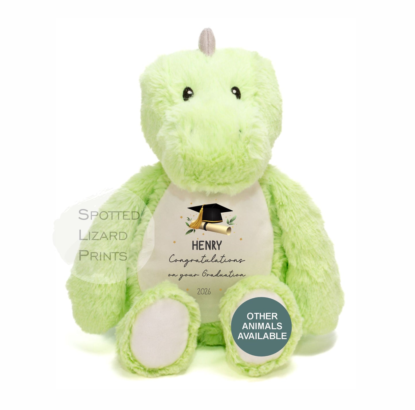 personalised graduation teddy
