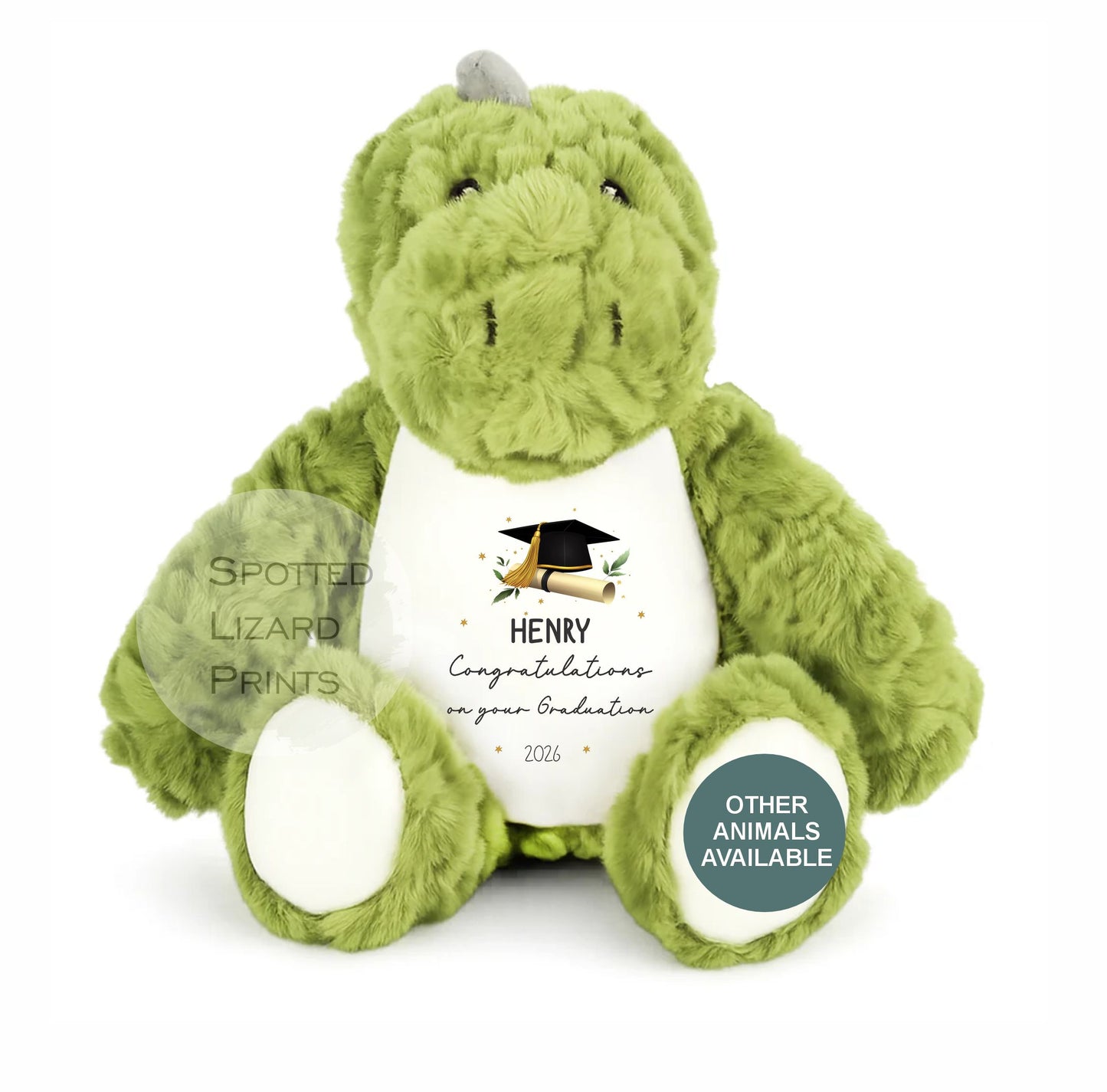 personalised graduation teddy