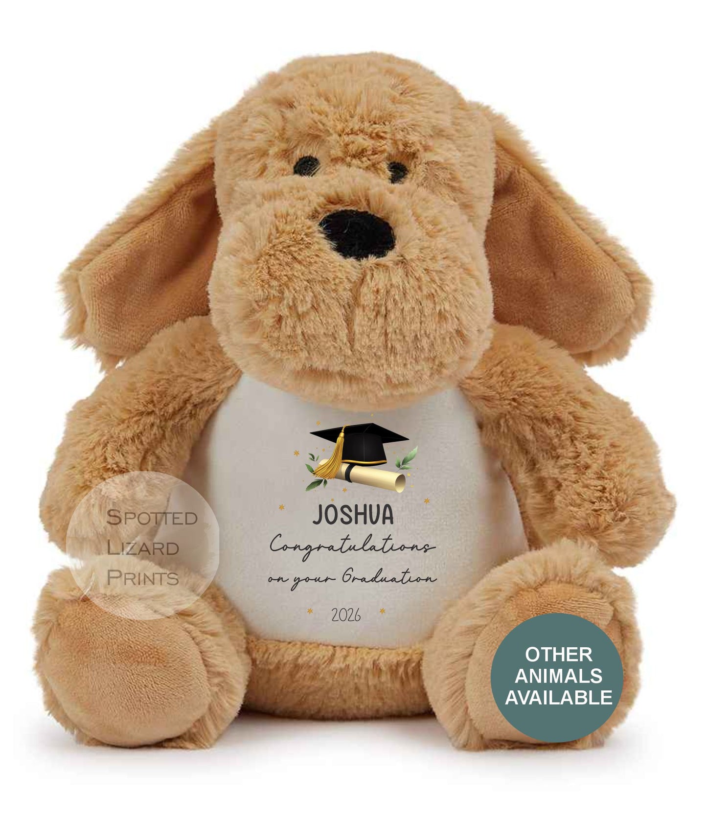 personalised graduation teddy