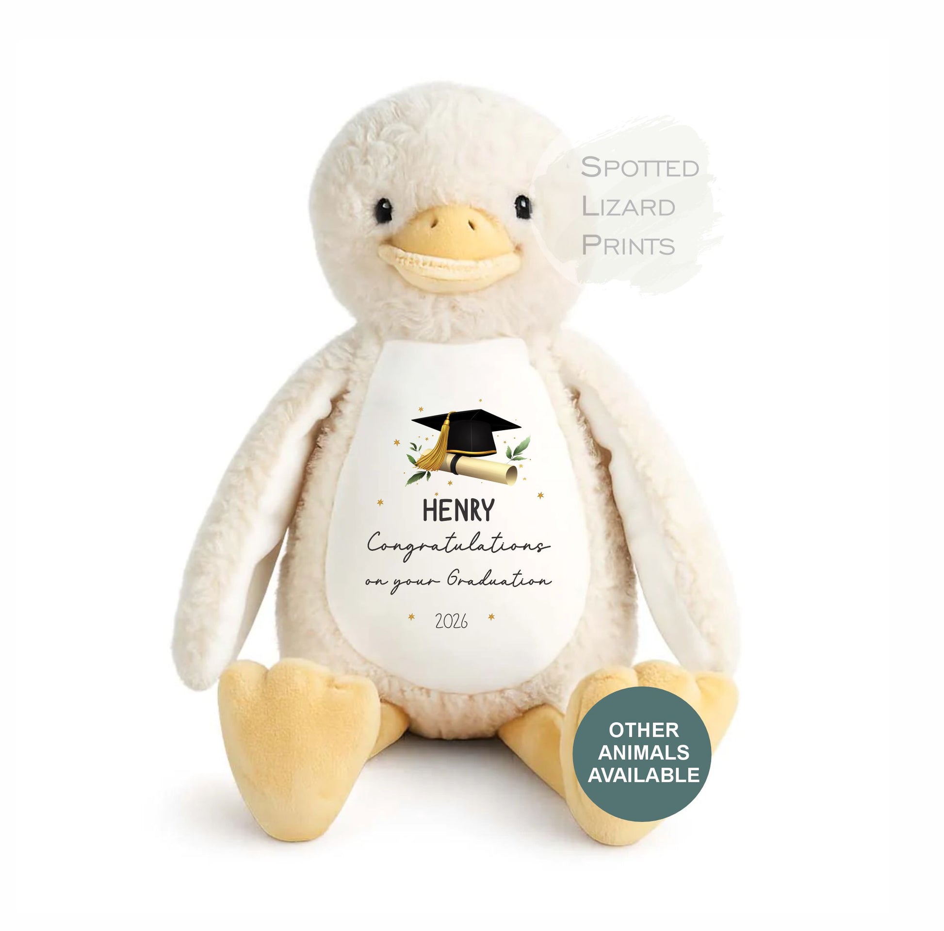personalised graduation teddy