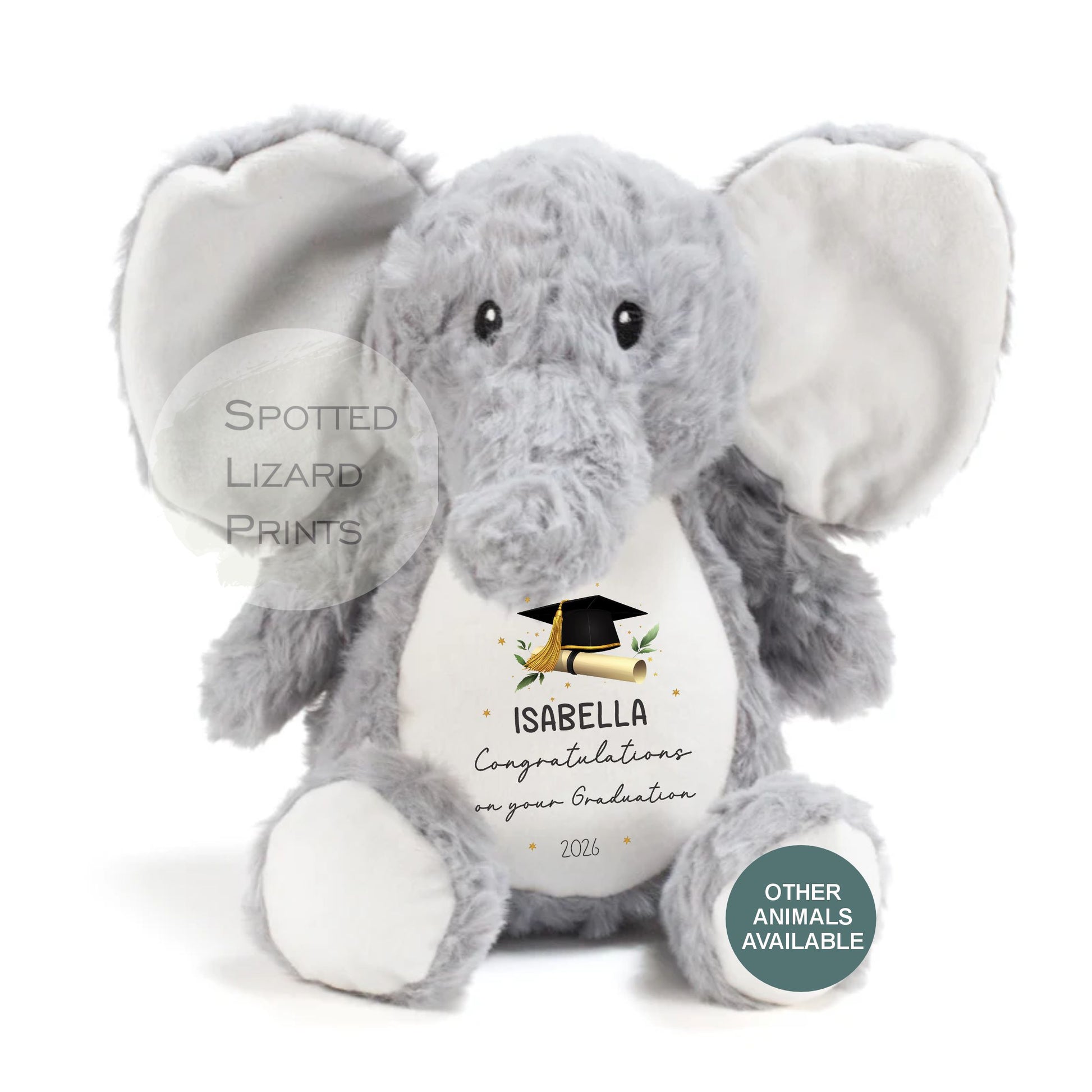 personalised graduation teddy