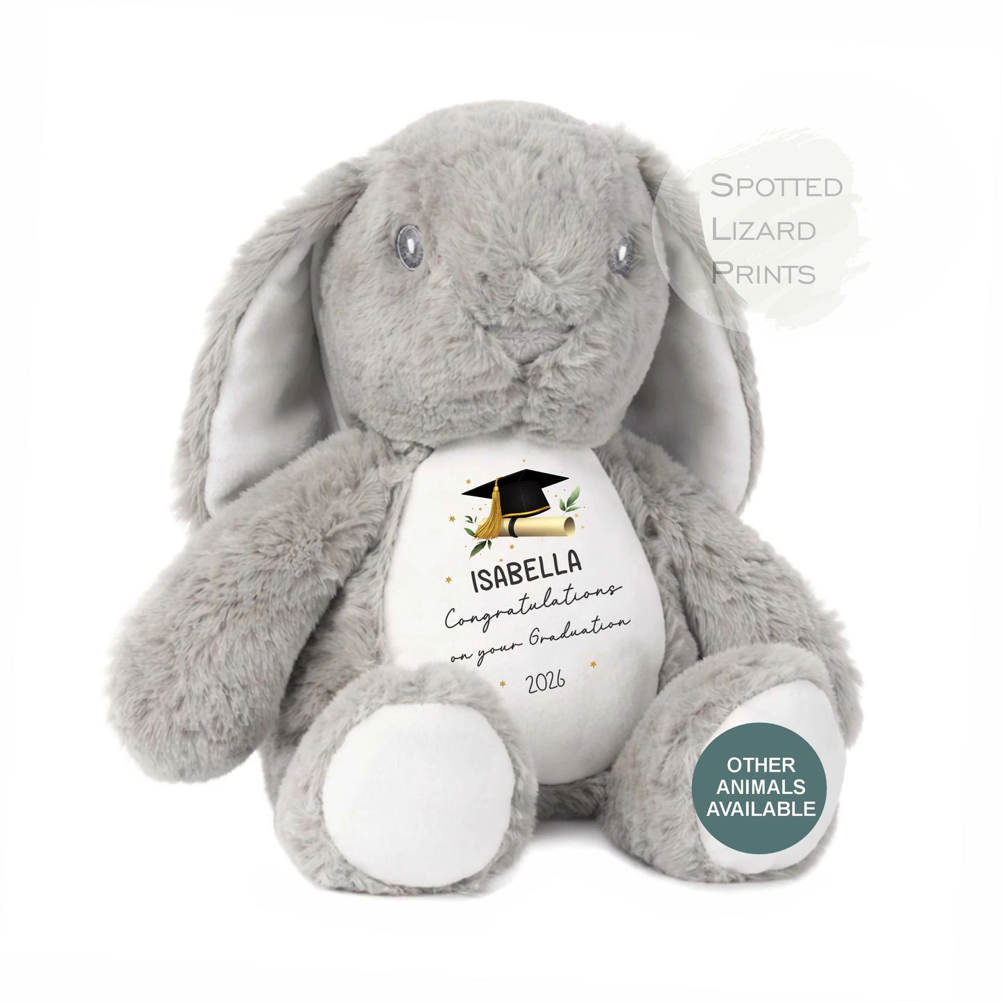 personalised graduation teddy