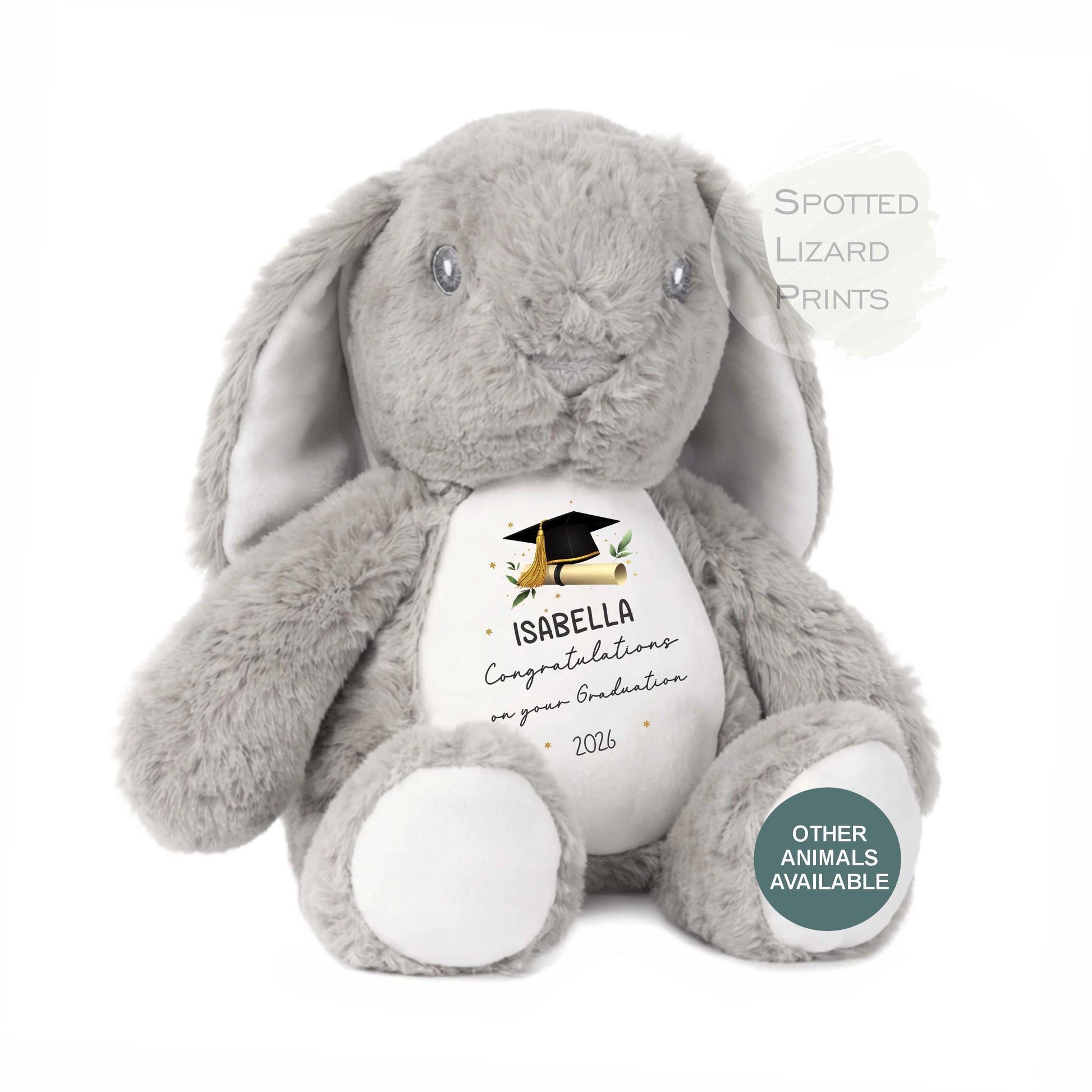 personalised graduation teddy