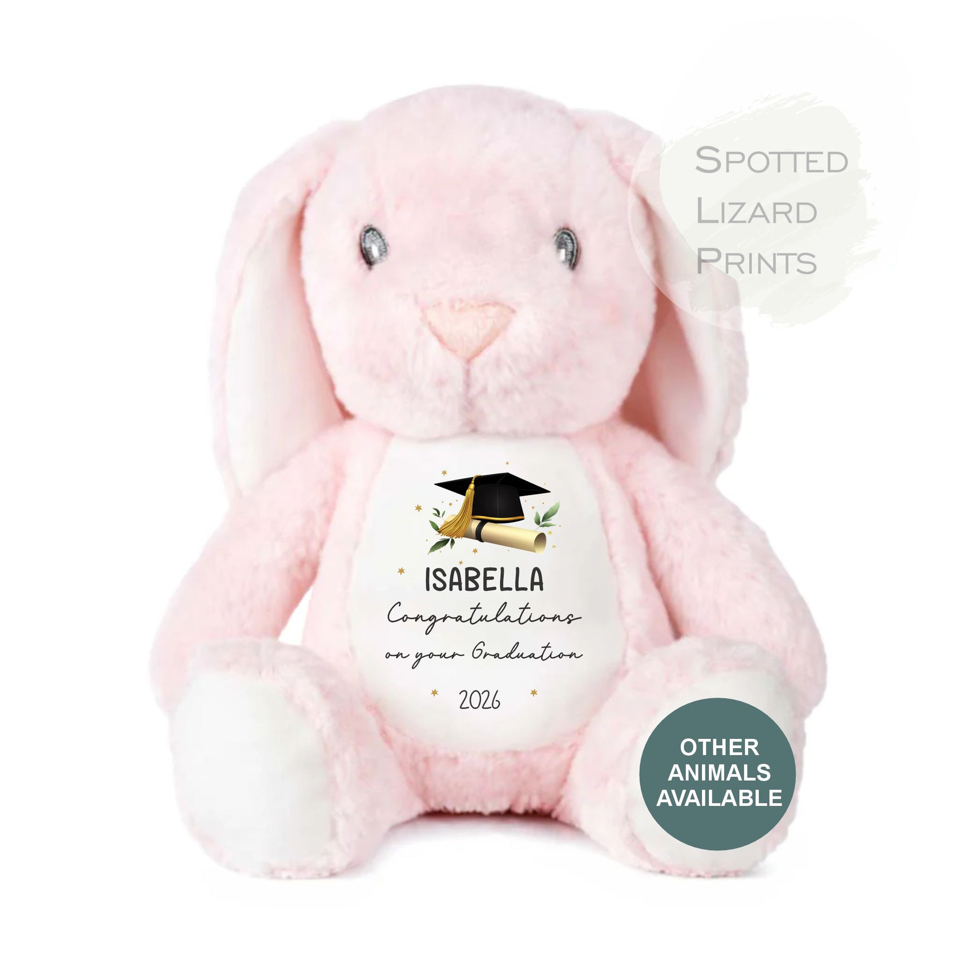 personalised graduation teddy