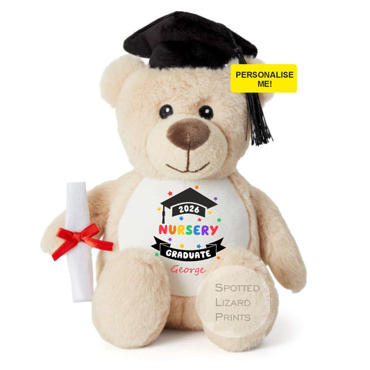 Personalised Graduation Bear