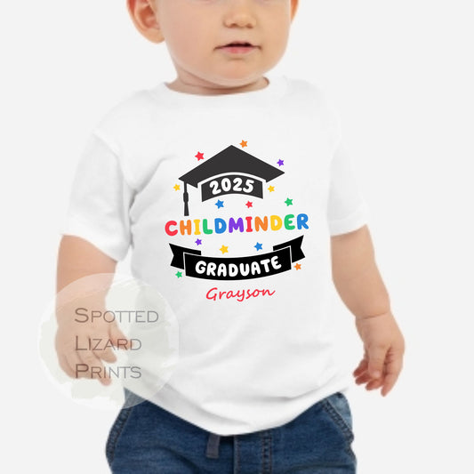 Nursery graduation T-Shirt - Personalised School Graduation T-Shirt - Nursery leaver T-Shirt - School Leaver T-Shirt 