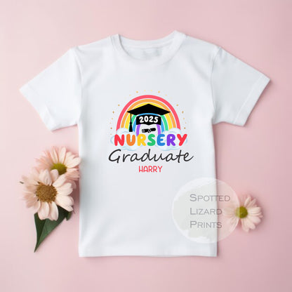 Personalised Nursery, Preschool, School Graduation Kids T-Shirt