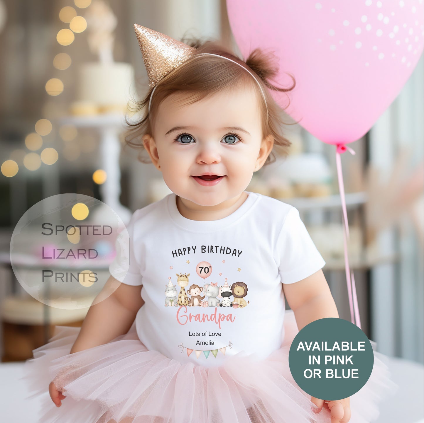 Happy 60th Birthday Grandad, 60th Birthday, My Grandad 60th Grandpa Birthday Papa Birthday, Sleepsuit Baby vest 50th 60th 70th 80th Birthday
