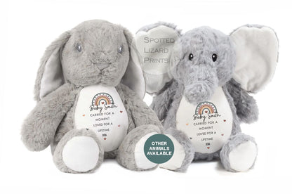 personalised baby loss teddy