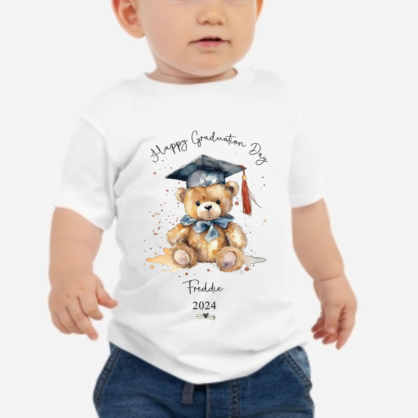 personalised nursery graduation clothing for kids