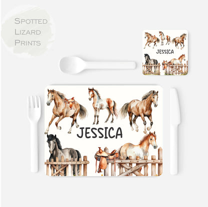 Horse placemat