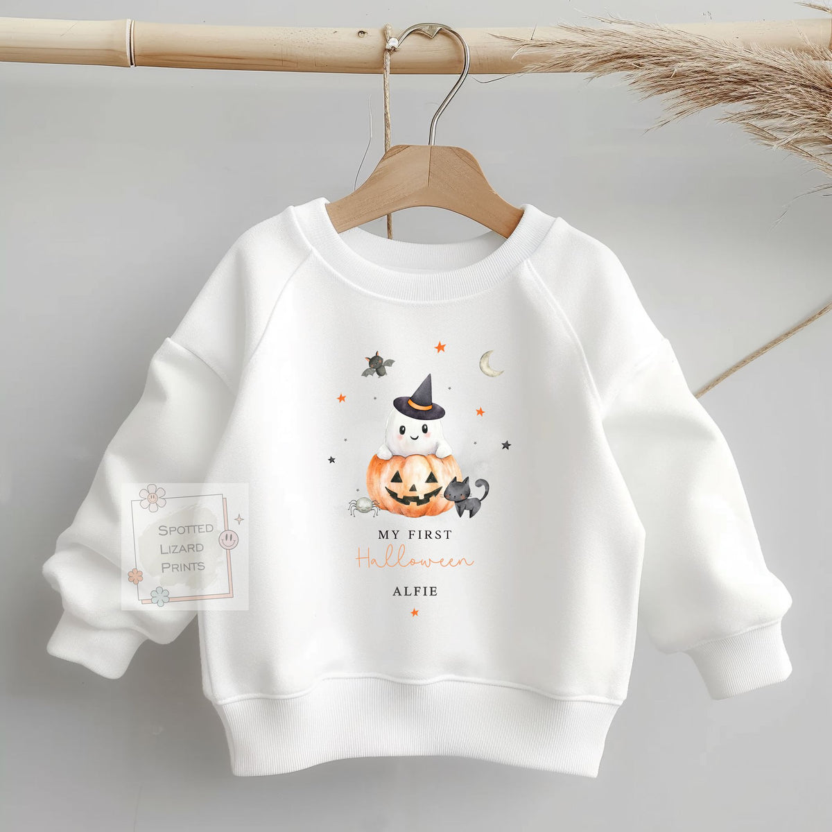 Personalised First Halloween Baby outfit | Baby Halloween Costume Gift | First Halloween Sleepsuit, Vest or T-shirt - Personalised Baby Gift