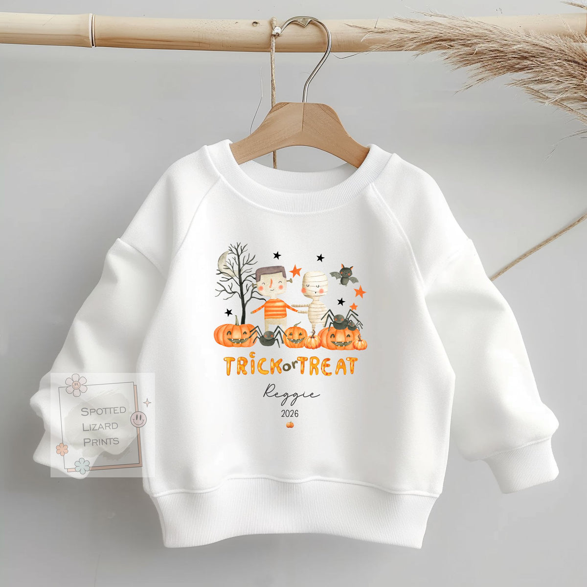 Personalised First Halloween Baby Outfit | My 1st Halloween Sleepsuit, Vest or T-shirt - Halloween Trick or Treat