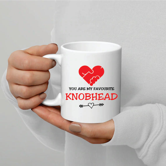 my favourite knobhead mug