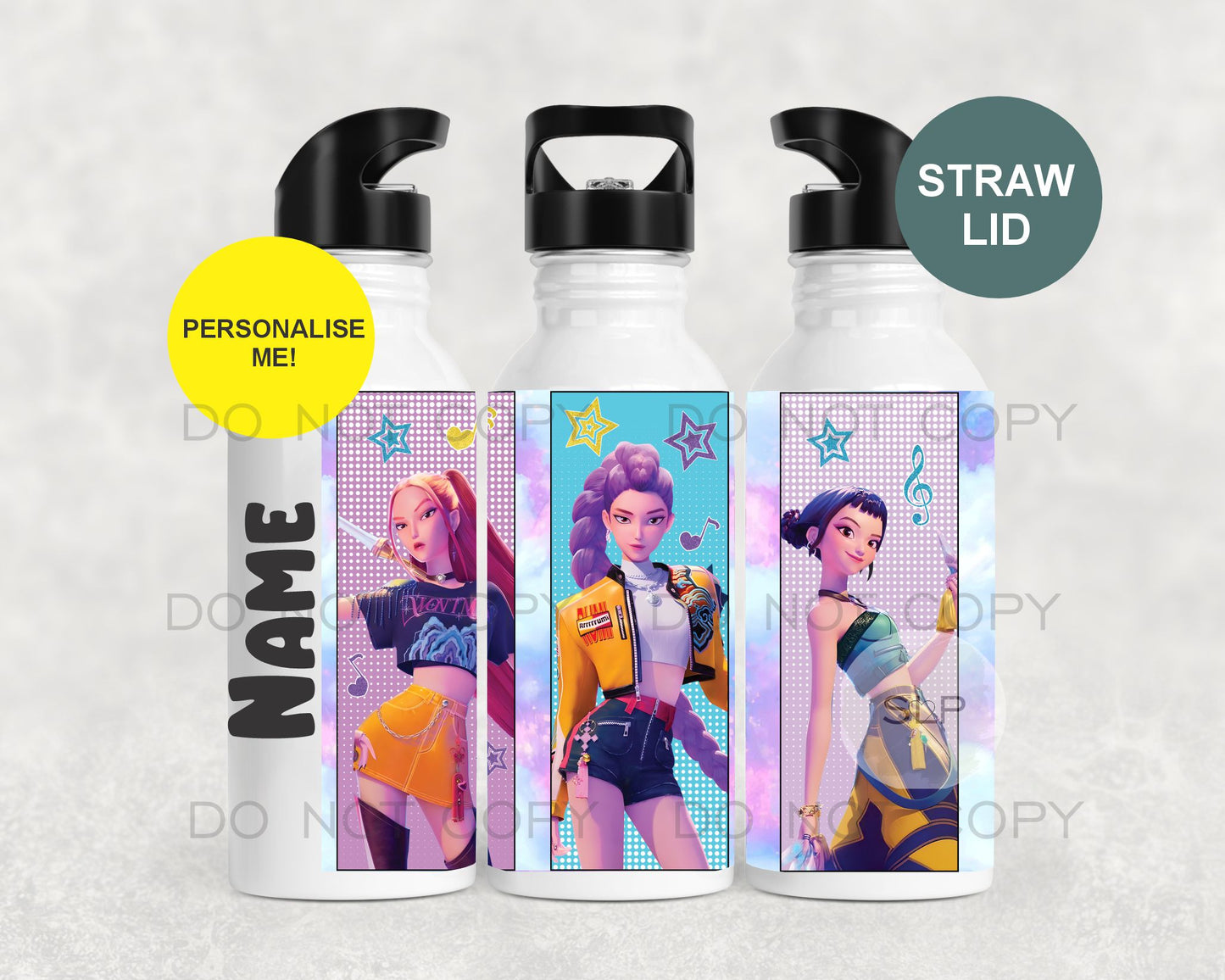 Personalised Kids Water Bottle l back to school drinks bottle