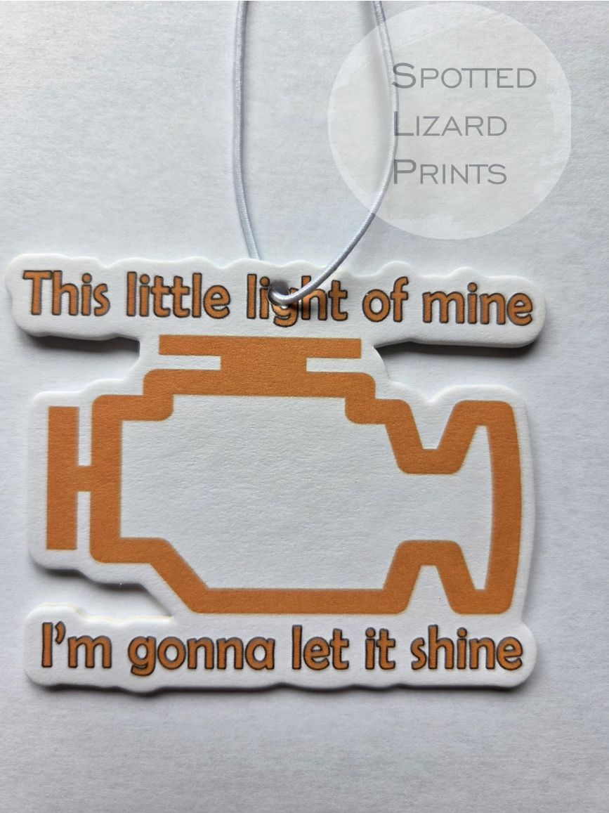 This little light of mine - Car air freshener 