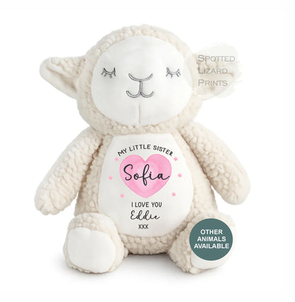 Personalised Big Brother or Big Sister Soft Toy