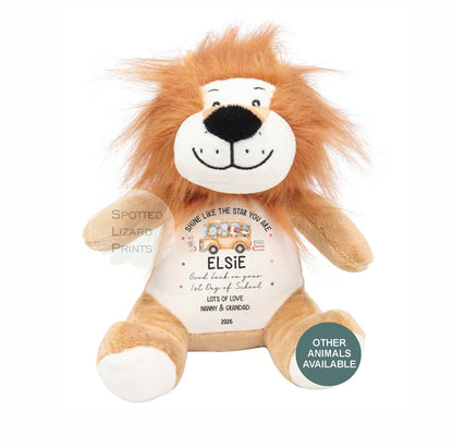 personalised first day of school teddy