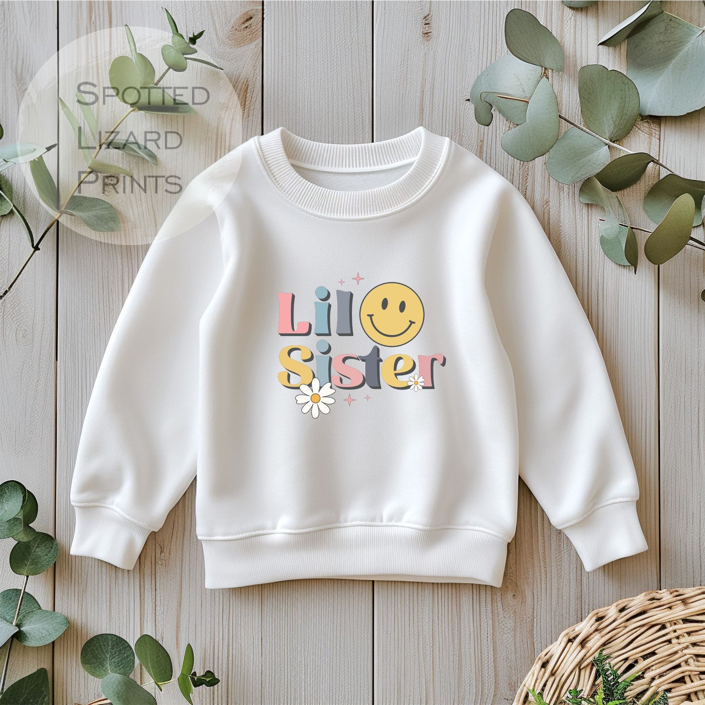 Promoted to Big Sister Kids Sweatshirt - Sisters Toddler Clothing - Cute Jumper - Siblings Gift Idea - Older Sister, Matching Sister shirt