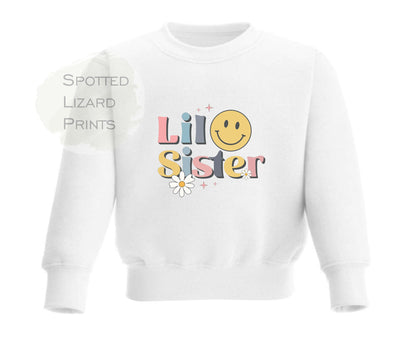 Promoted to Big Sister Kids Sweatshirt - Sisters Toddler Clothing - Cute Jumper - Siblings Gift Idea - Older Sister, Matching Sister shirt