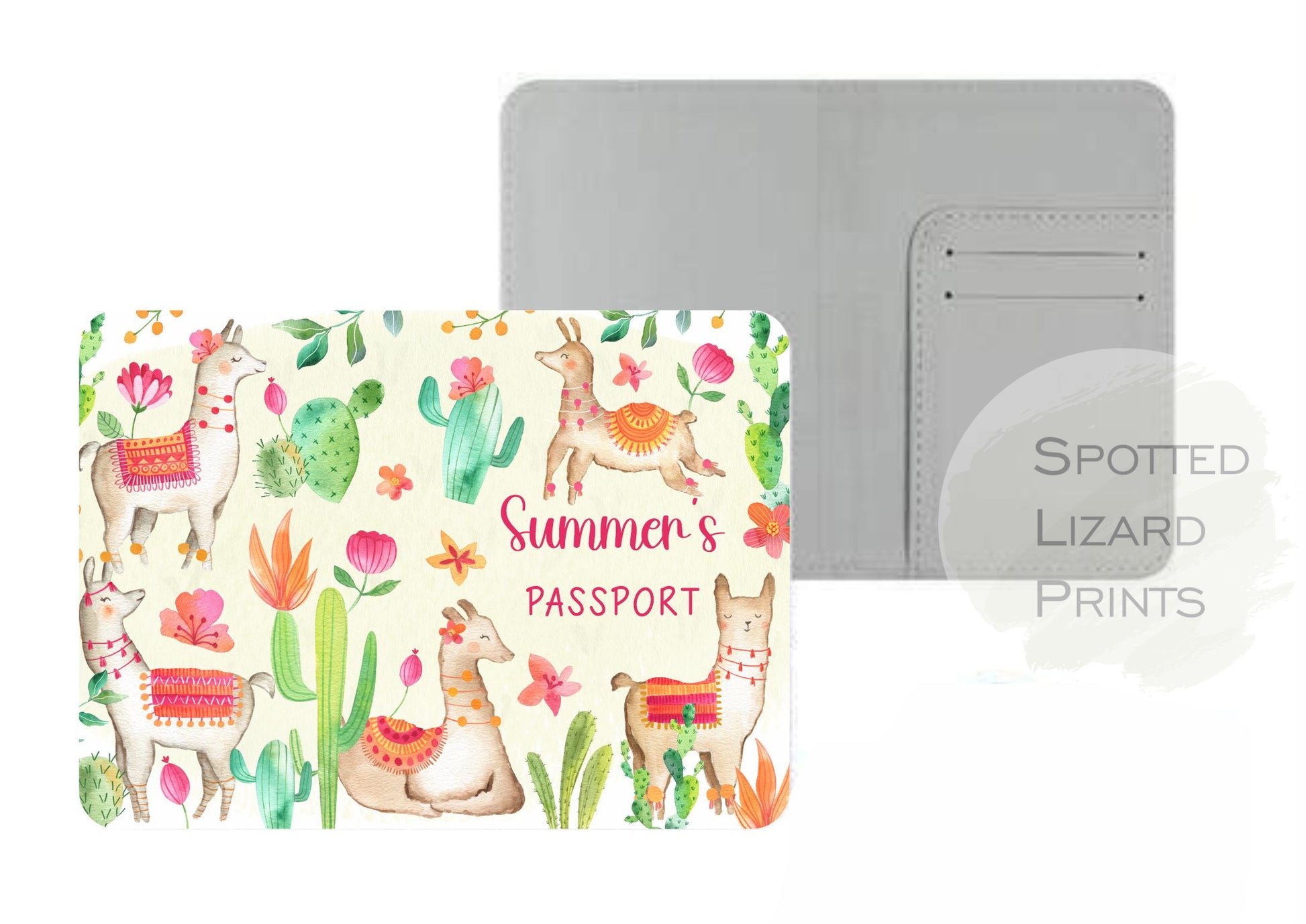 Personalised my first passport cover for Children's holiday