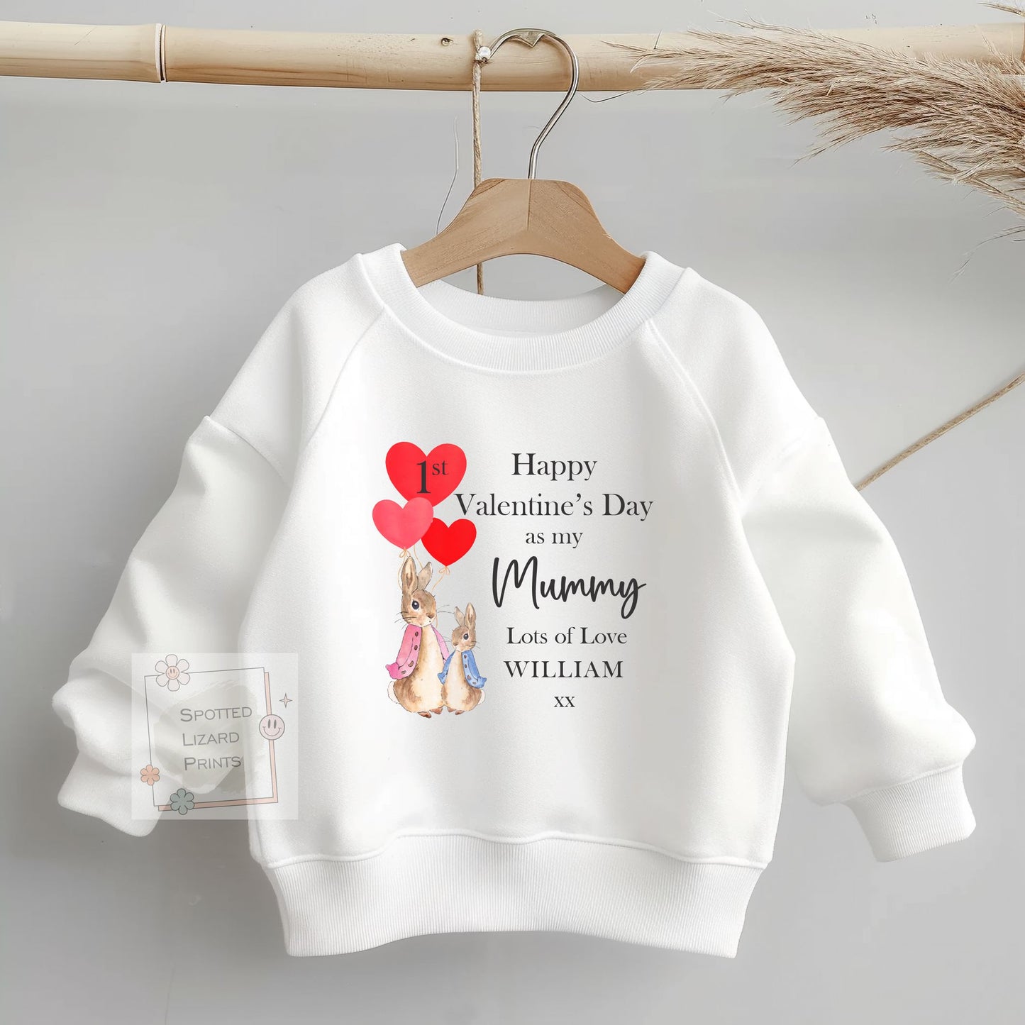 Personalised First Valentine's Day as my mummy  Baby Bodysuit, Baby Valentine's Outfit | Valentines Sleepsuit, First Valentine Sweatshirt