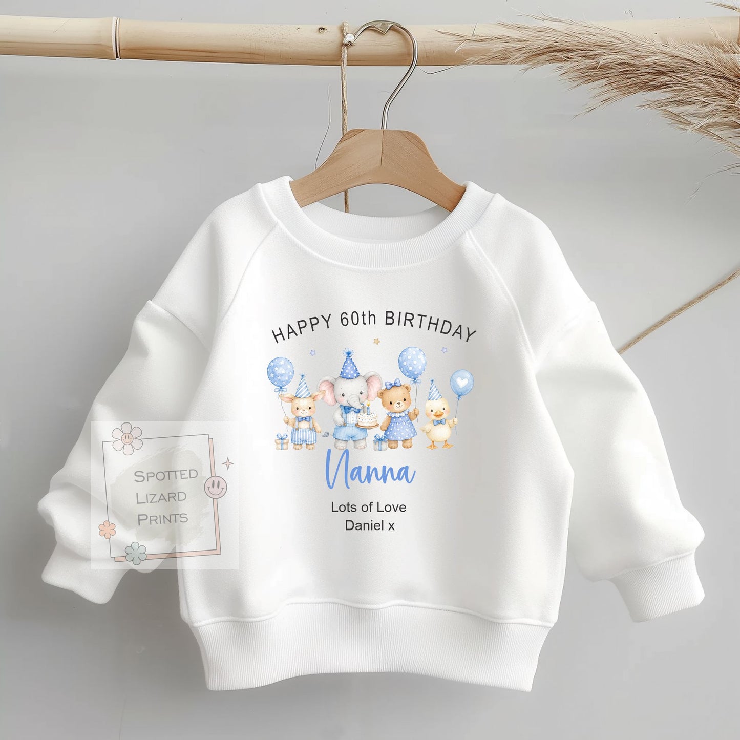 Personalised Birthday Baby Vest, Nanny Birthday Gift, Nana Birthday Outfit, Custom Baby Bodysuit, Any Age 50th 60th 70th 80th Birthday