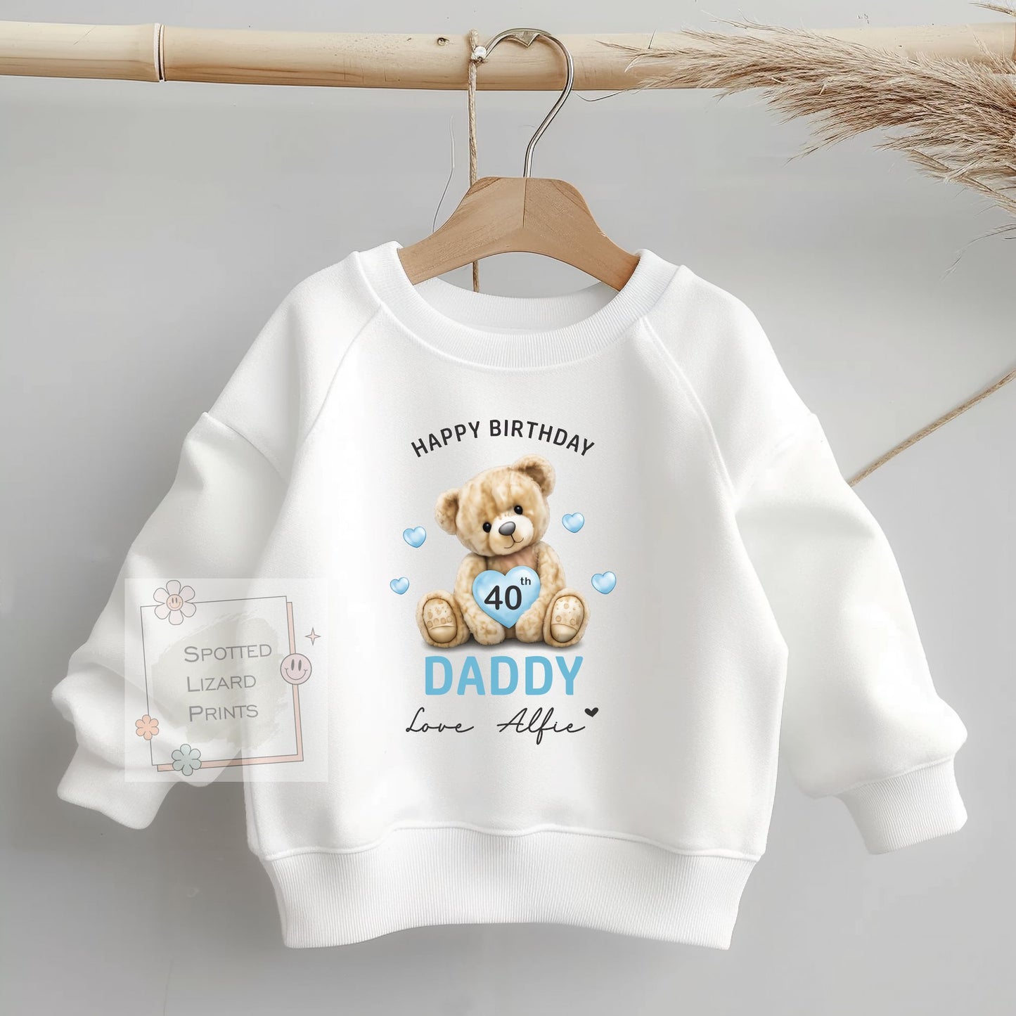 Personalised Happy Birthday Daddy Baby Vest | 30th 40th 50th 60th Birthday Daddy Outfit | Sleepsuit Gift from Baby | Dad Birthday