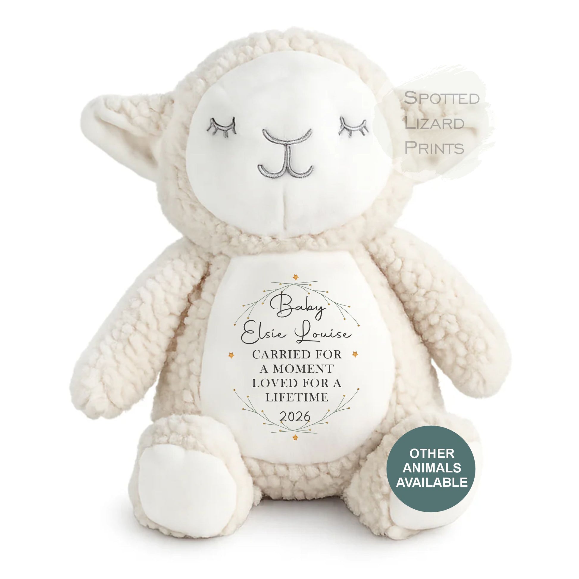 personalised Miscarriage Teddy