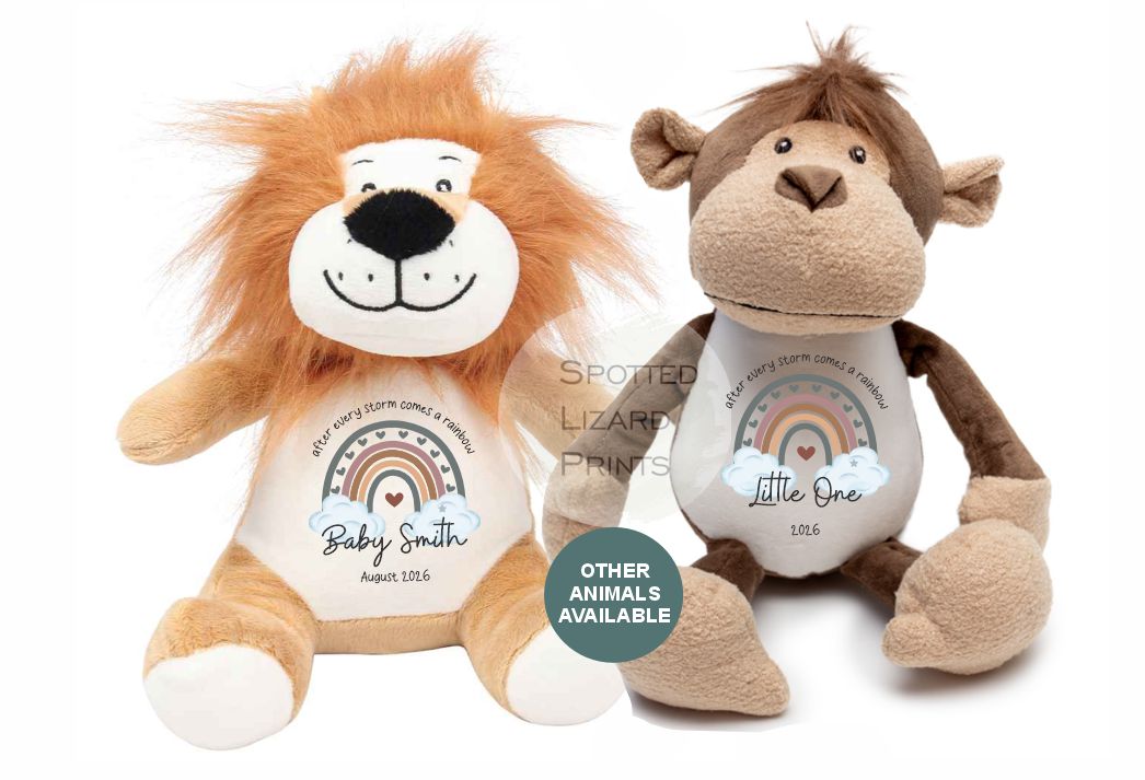 After Every Storm comes a rainbow Baby Teddy