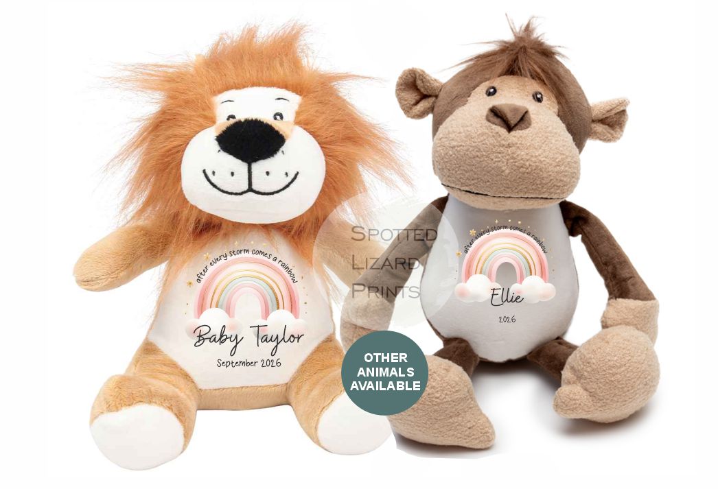 After Every Storm comes a rainbow Baby Teddy