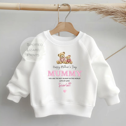 Personalised Mother's Day baby outfit