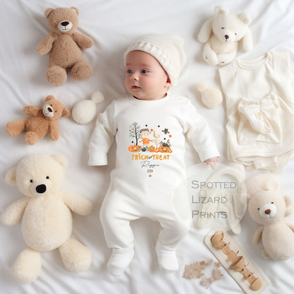 Sleepsuit personalised for Halloween