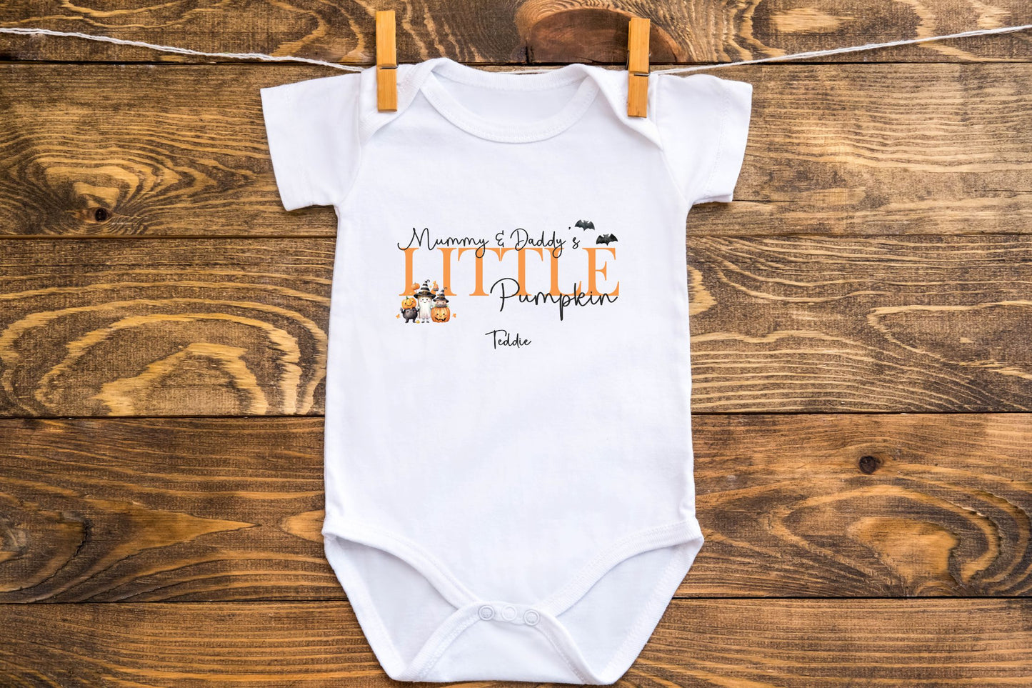 Little pumpkin baby Halloween vest