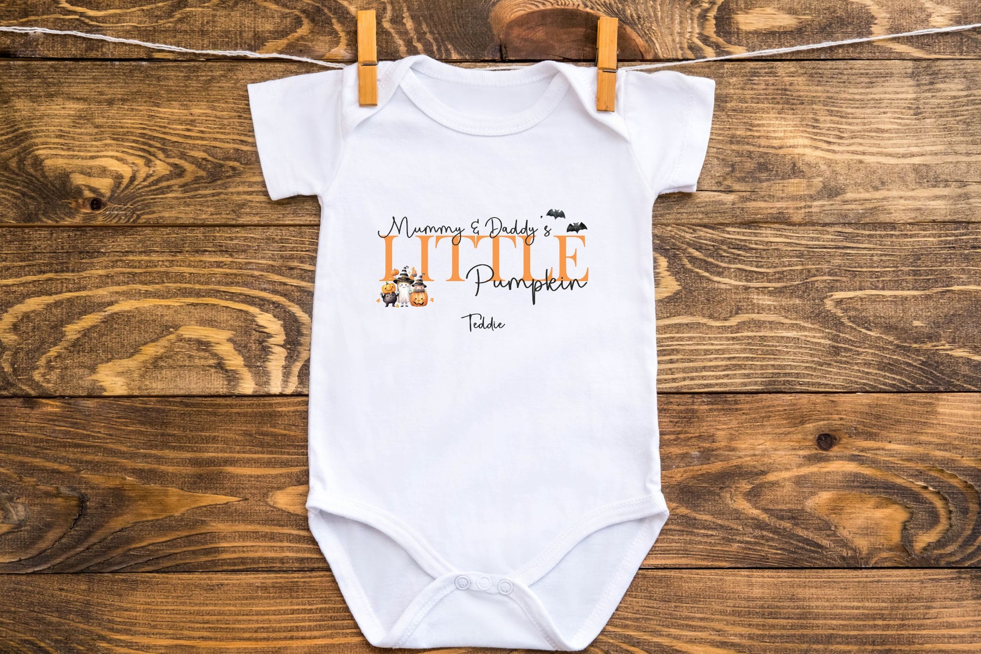 Little pumpkin baby Halloween vest