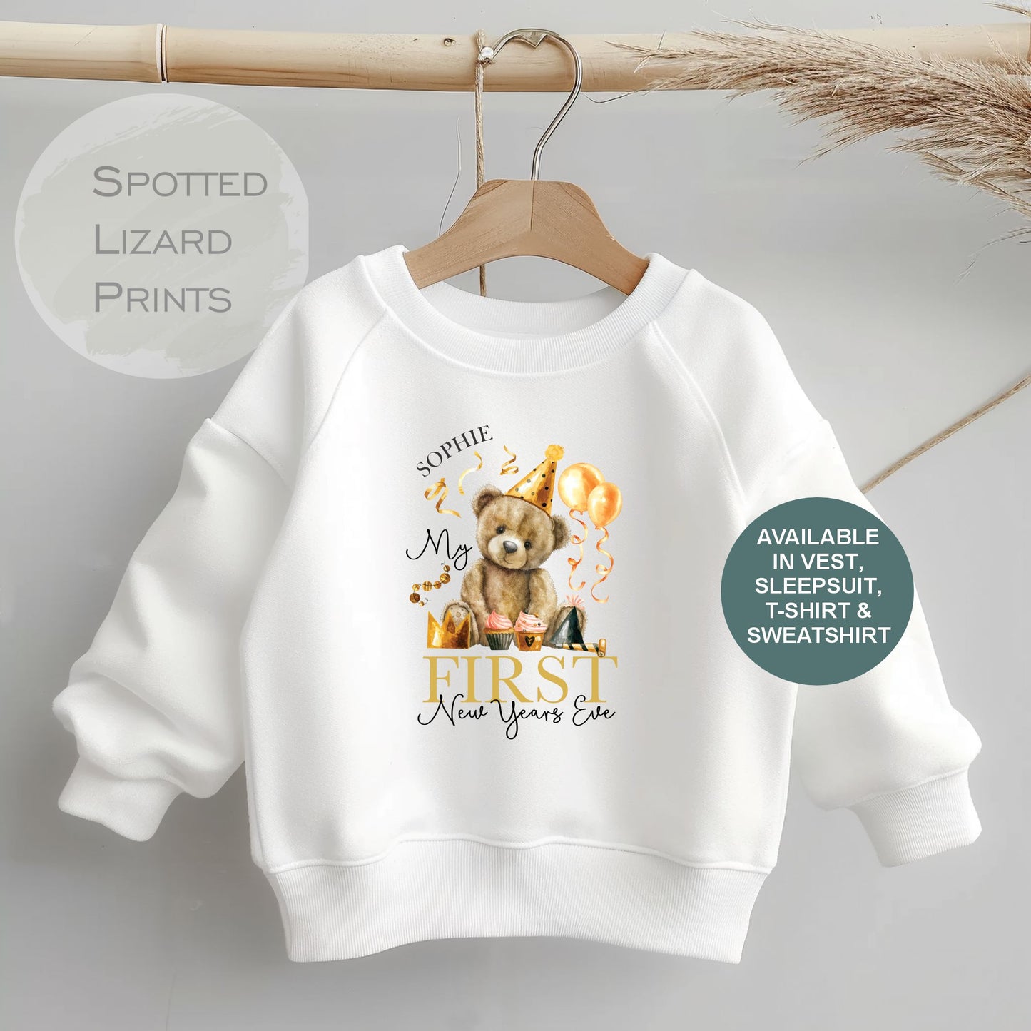 Personalised My first new years eve kids Sweatshirt