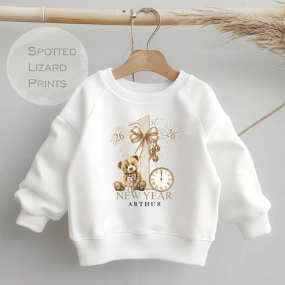 personalised new year sweatshirt