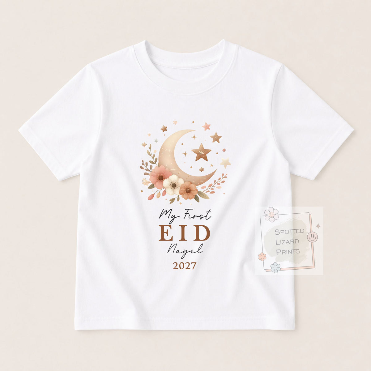 My First Eid Mubarak Baby Bodysuit | Personalized Baby Eid Outfit | Eid al-Fitr or Eid al-Adha | First Eid Gift | Ramadan Baby Sleepsuit